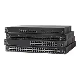 Cisco 550X Series SF550X-48 - Commutateur - C3 - Géré - 48 x 10 - 100 + 2 x combo 10 gigabits SFP+ ... (SF550X-48-K9-EU)_1